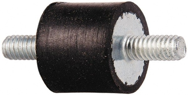 25 Lb Capacity, 8-32 Stud/Stud Vibration Isolator MPN:51034