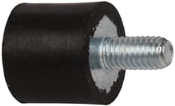 18 Lb Capacity, 10-32 Plate/Stud Vibration Isolator MPN:51047