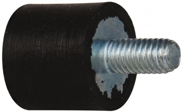 16 Lb Capacity, 10-32 Plate/Stud Vibration Isolator MPN:51059