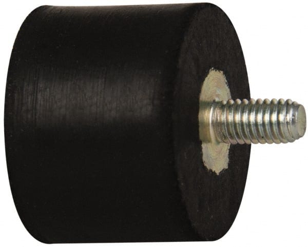 55 Lb Capacity, 10-32 Plate/Stud Vibration Isolator MPN:51136