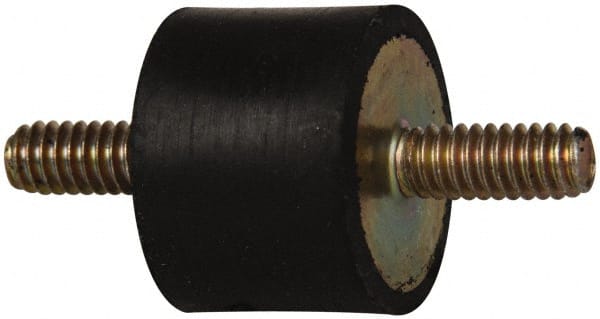 60 Lb Capacity, 1/4-20 Stud/Stud Vibration Isolator MPN:51148