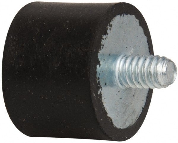 55 Lb Capacity, 1/4-20 Plate/Stud Vibration Isolator MPN:51151