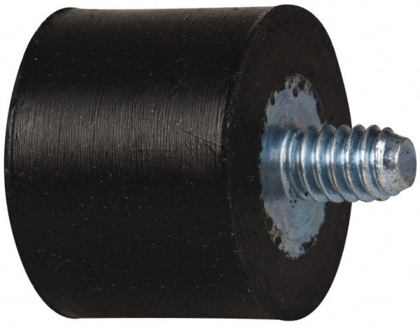 65 Lb Capacity, 1/4-20 Plate/Stud Vibration Isolator MPN:51156