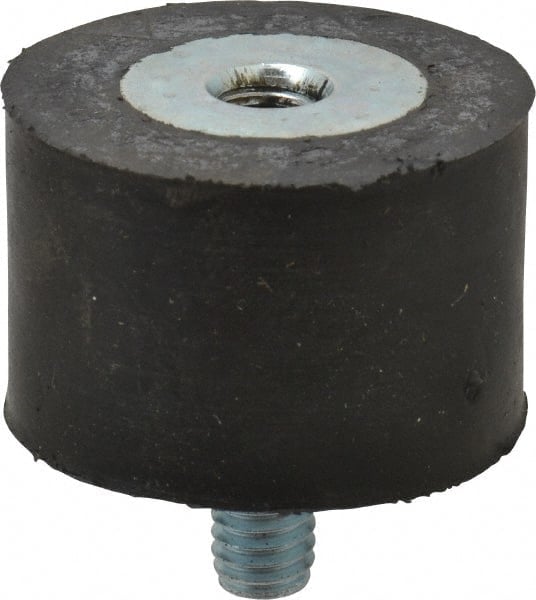 185 Lb Capacity, 5/16-18 Plate/Stud Vibration Isolator MPN:51378