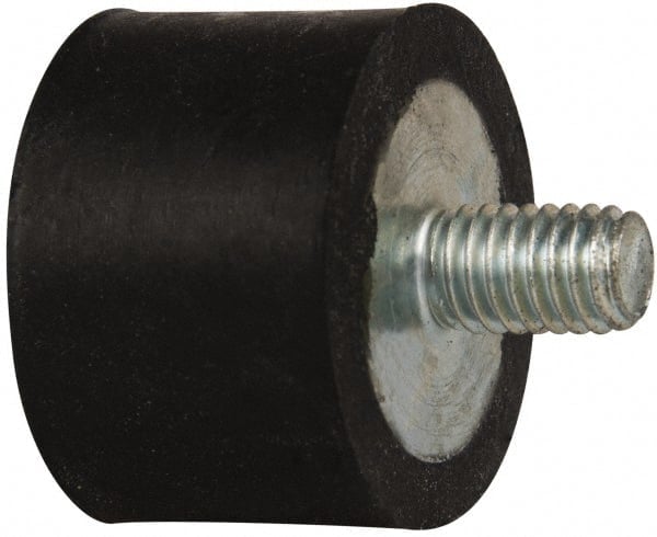 95 Lb Capacity, 3/8-16 Plate/Stud Vibration Isolator MPN:51380