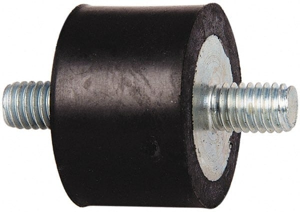 185 Lb Capacity, 3/8-16 Stud/Stud Vibration Isolator MPN:51392