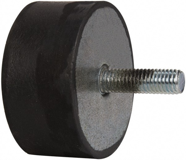 1815 Lb Capacity, 1/2-13 Plate/Stud Vibration Isolator MPN:51551-5