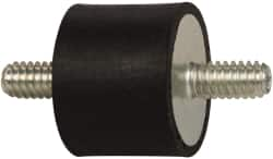 50 Lb Capacity, 1/4-20 Stud/Stud Vibration Isolator MPN:51142