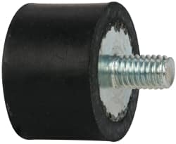 210 Lb Capacity, 3/8-16 Plate/Stud Vibration Isolator MPN:51383