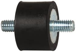 135 Lb Capacity, 3/8-16 Stud/Stud Vibration Isolator MPN:51391