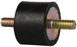 74 Lb Capacity, 5/16-18 Stud/Stud Vibration Isolator MPN:51354