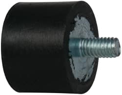 96 Lb Capacity, 5/16-18 Plate/Stud Vibration Isolator MPN:51352