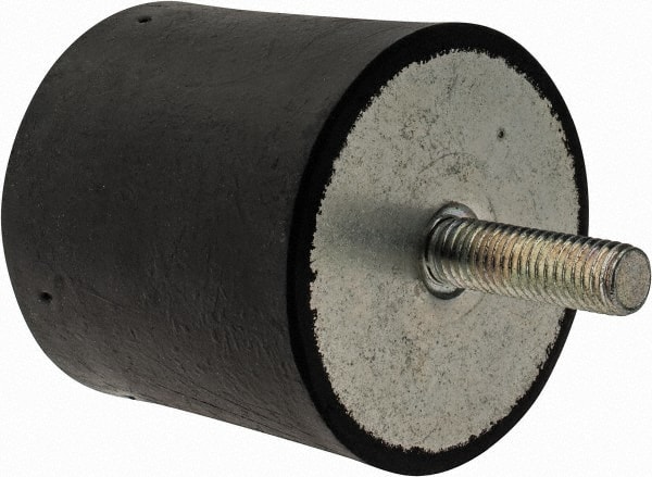 1190 Lb Capacity, 1/2-13 Plate/Stud Vibration Isolator MPN:51557-5