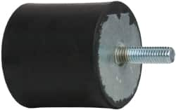 910 Lb Capacity, 1/2-13 Plate/Stud Vibration Isolator MPN:51557-4