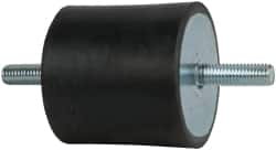 1190 Lb Capacity, 1/2-13 Stud/Stud Vibration Isolator MPN:51556-5