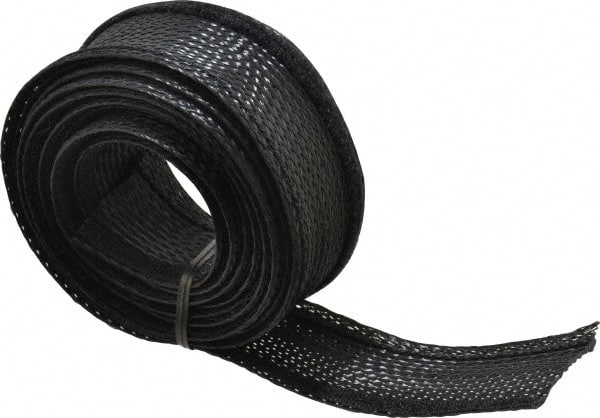 Black Braided Cable Sleeve MPN:FWN0.50BK10