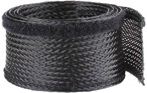 Black Braided Cable Sleeve MPN:FWN0.50BK3