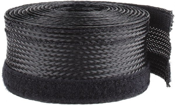 Black Braided Cable Sleeve MPN:FWN0.75BK10