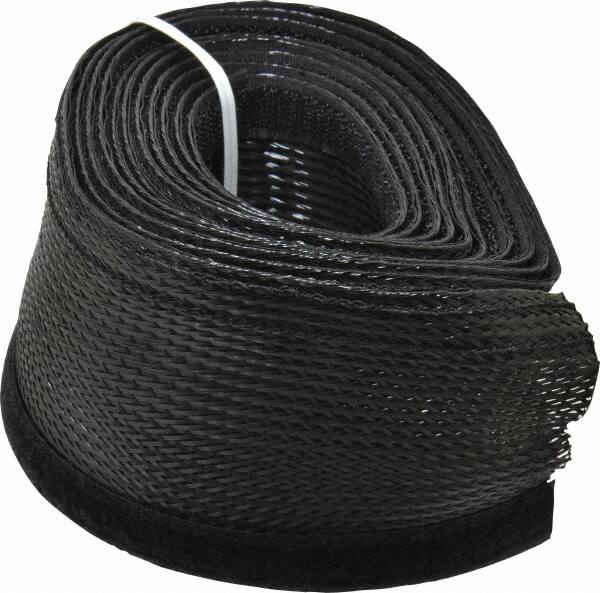 Black Braided Cable Sleeve MPN:FWN1.25BK10