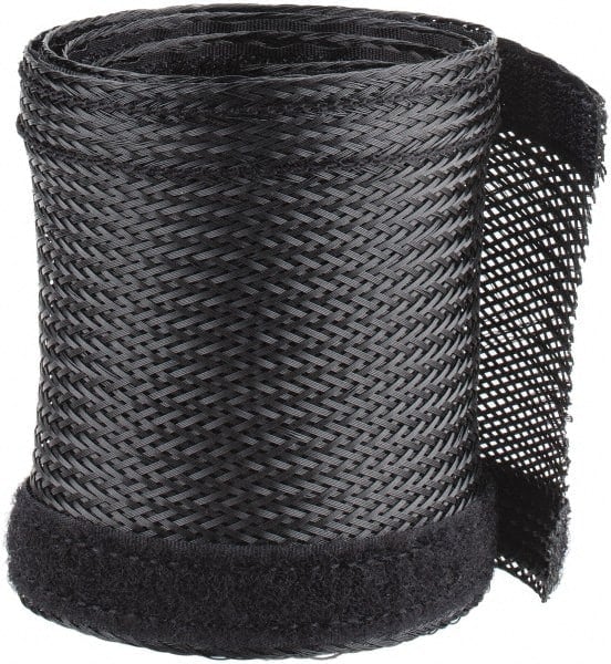 Black Braided Cable Sleeve MPN:FWN1.25BK3