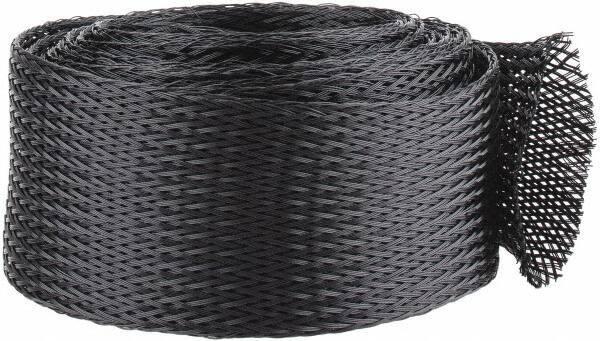 10 Ft. Long, Black Braided Expandable Cable Sleeve MPN:HWN4.00BK10