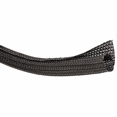 Braided Sleeving 0.250 in 200 ft Black MPN:F6N0.25BK