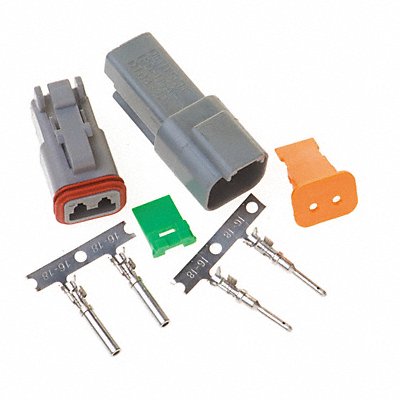 Deutsch Connector Kit 2 Pin MPN:DT02GY