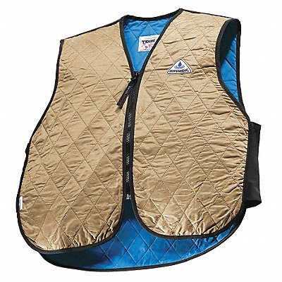 E7354 Cooling Vest Khaki 5 to 10 hr 2XL MPN:6529-KHAKI2XL