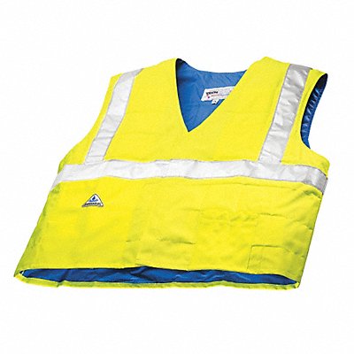 Cooling Vest Hi-Vis Yellow 5to10 hr L/XL MPN:6538 L/XL