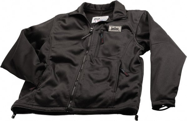 Rain Jacket: Size X-Large, Non-Hazardous Protection, Black, Nylon & Polyester MPN:5690-BK-XL