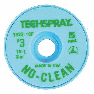 TECHSPRAY No.3 Desoldering Braid MPN:1822-10F