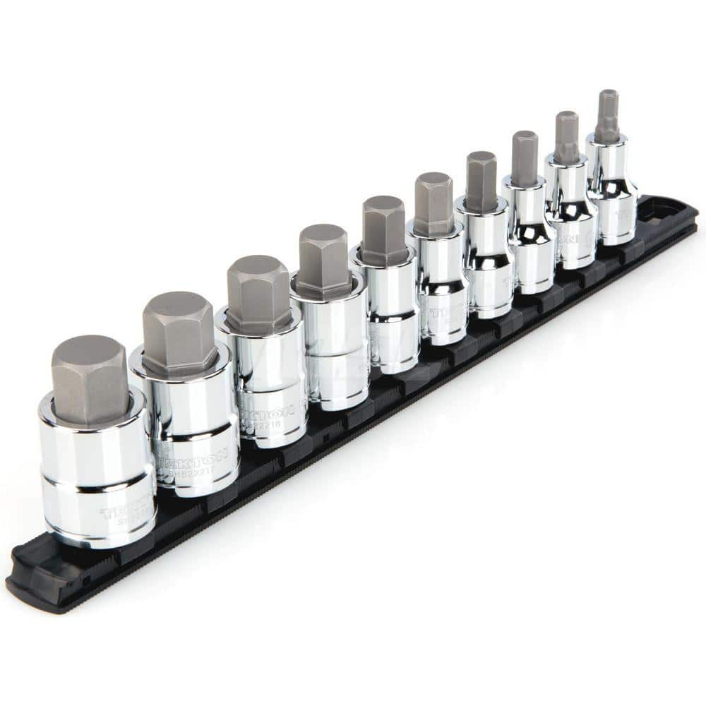 1/2 Inch Drive Hex Bit Socket Set, 10-Piece (1/4-3/4 in.) MPN:SHB92101