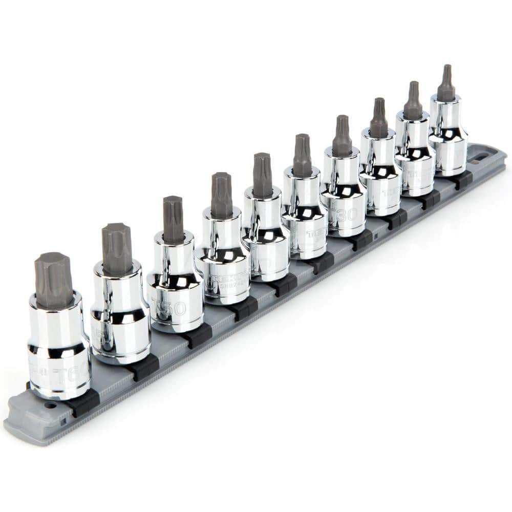 1/2 Inch Drive Torx Bit Socket Set, 10-Piece (T20-T60) MPN:SHB92103