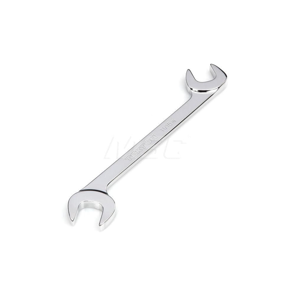 Open End Wrench: Angled & Open End Head, 11/16