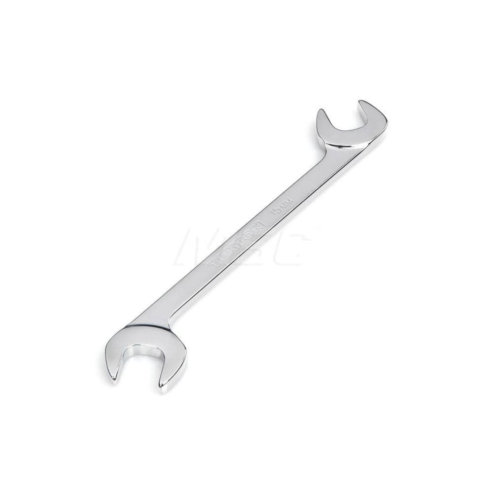 Open End Wrench: Angled & Open End Head, 15 mm MPN:WAE84015