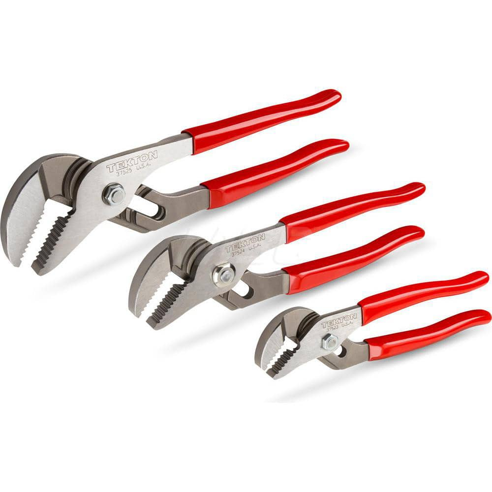 Pliers Set: 3 Pc, Groove Joint Pliers MPN:90394