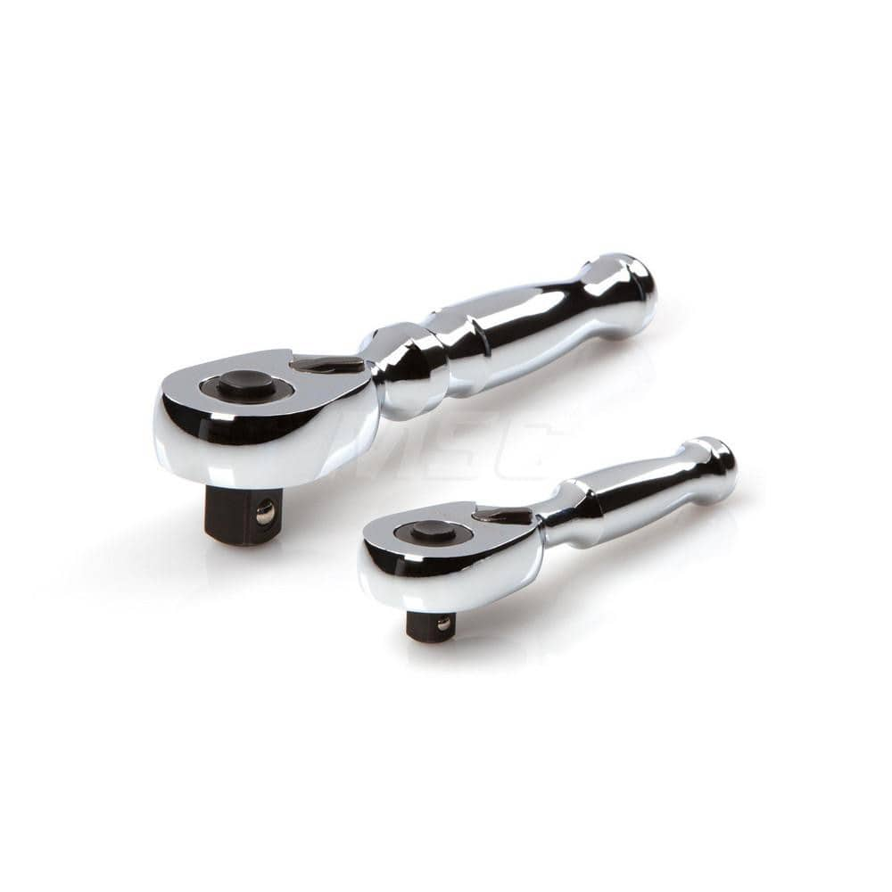 1/4, 3/8 Inch Drive Stubby Quick-Release Ratchet Set (2-Piece) MPN:SRH91105