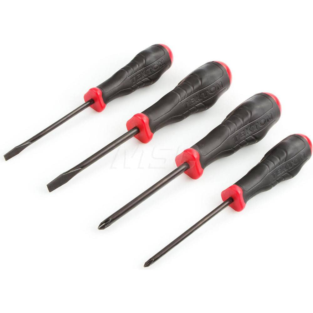 Phillips & Slotted Screwdriver Set: 4 Pc MPN:DRV41211