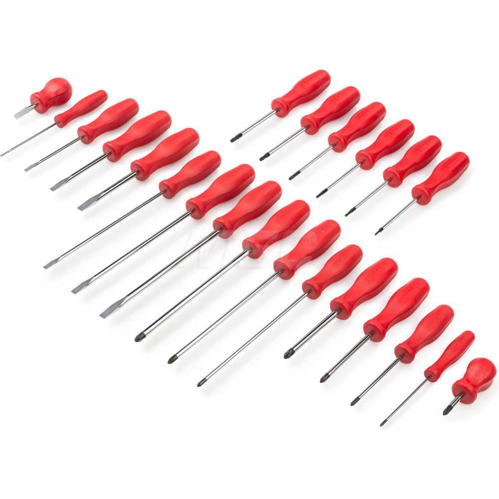 Phillips, Slotted & Torx Screwdriver Set: 22 Pc MPN:DRV42020