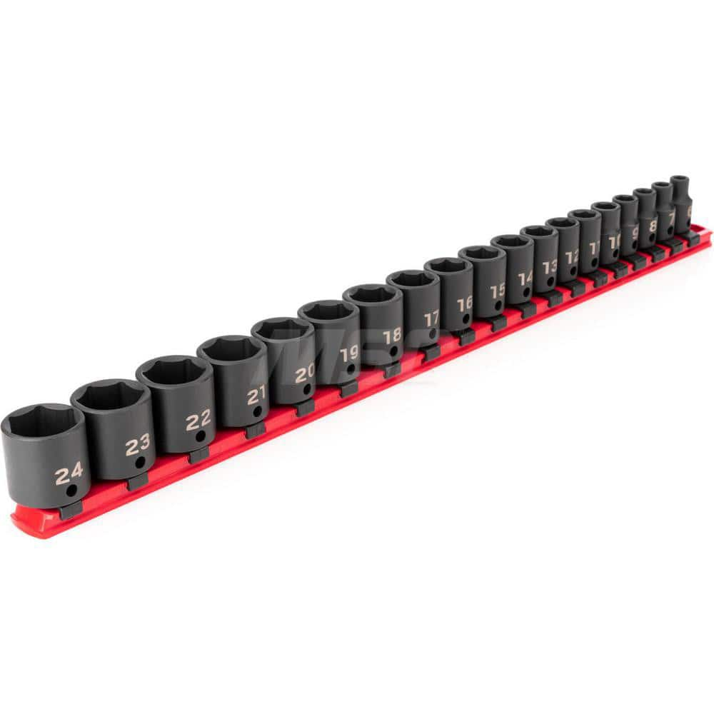 Socket Set Socket Set: 19 Pc, 6 to 24 mm Socket MPN:SID91106