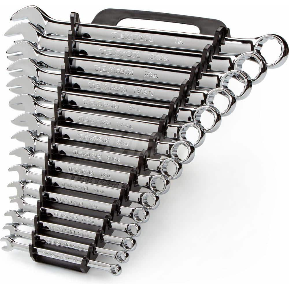 Combination Wrench Set, 15-Piece (1/4-1 in.) - Holder MPN:18772