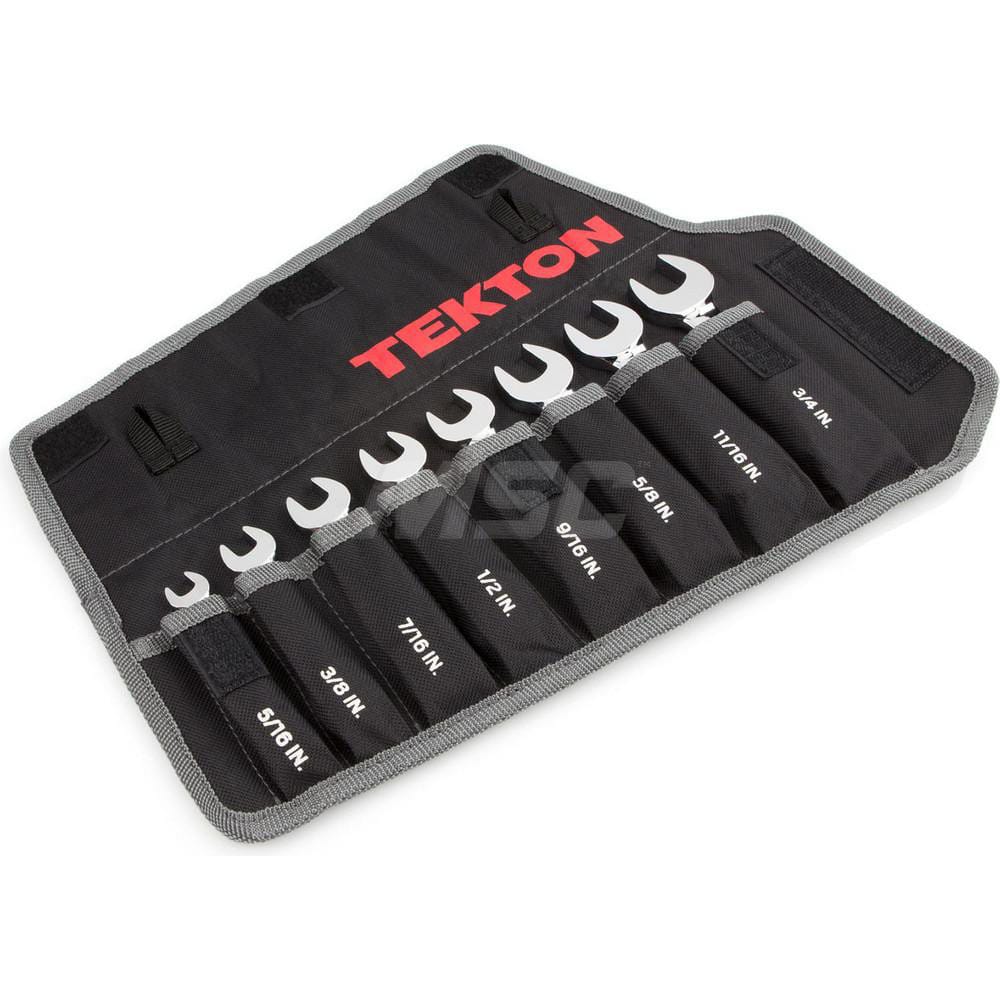 Stubby Combination Wrench Set, 8-Piece (5/16-3/4 in.) - Pouch MPN:WRN01086