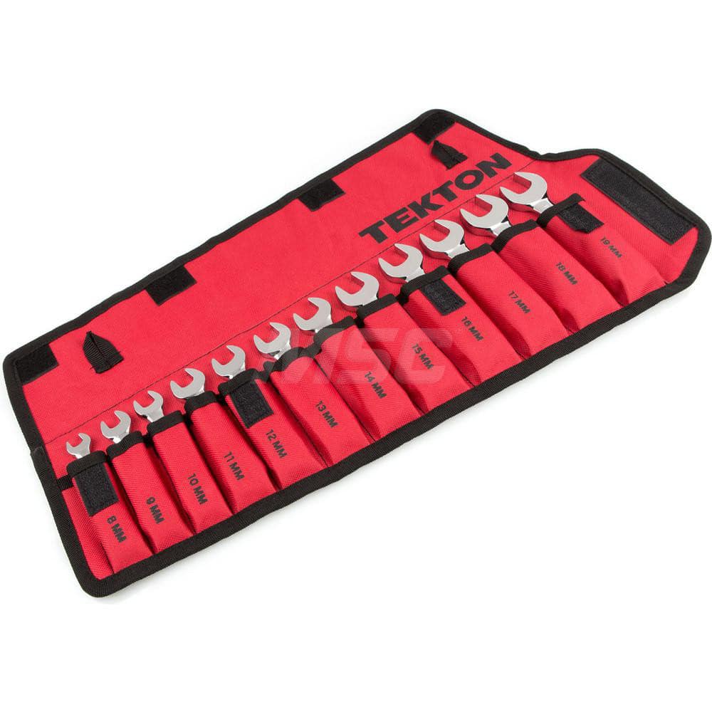 Stubby Combination Wrench Set, 12-Piece (8-19 mm) - Pouch MPN:WRN01190