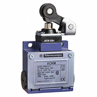 Limit Switch 240Vac 10Amp Xck +Options MPN:XCKM121H29