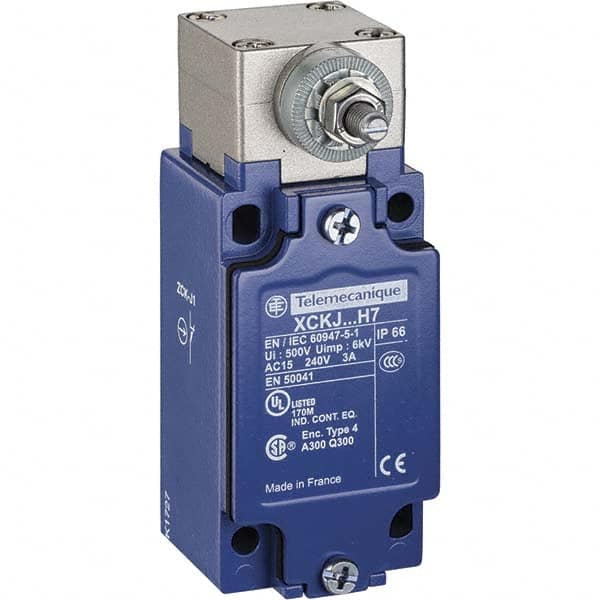 NC/NO Configuration, 10 Amp, Metal, Rotary Safety Limit Switch MPN:XCKJ10549H7