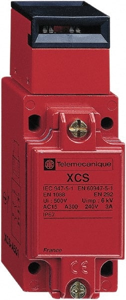 NO/2NC Configuration, 110/240 VAC, Multiple Amp Level, Metal Key Safety Limit Switch MPN:XCSA723