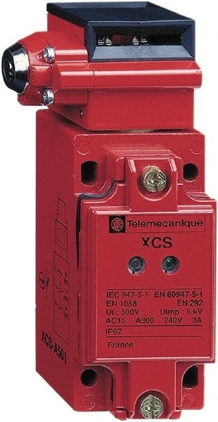 NO/2NC Configuration, Multiple Amp Level, Metal Key Safety Limit Switch MPN:XCSB703