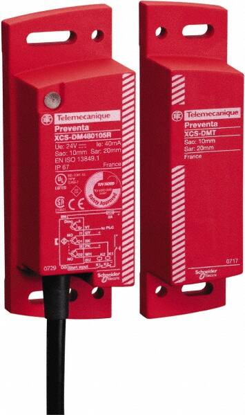 NO/NC Configuration, 24 VDC, Plastic Noncontact Safety Limit Switch MPN:XCSDM480102