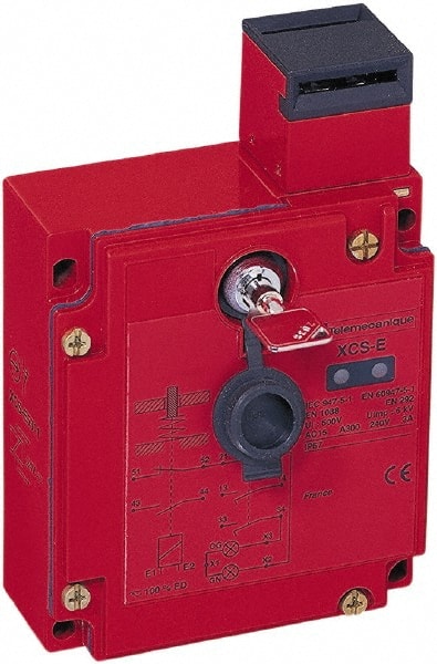 NO/2NC Configuration, 24/48 VAC/VDC, Multiple Amp Level, Metal Key Safety Limit Switch MPN:XCSE7313