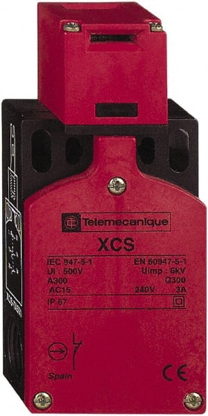 3NC Configuration, Multiple Amp Level, Plastic Key Safety Limit Switch MPN:XCSTA892